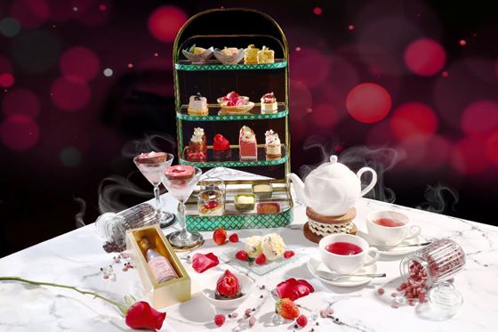 Valentine's afternoon tea at Maitree Bar - Amari Bangkok
