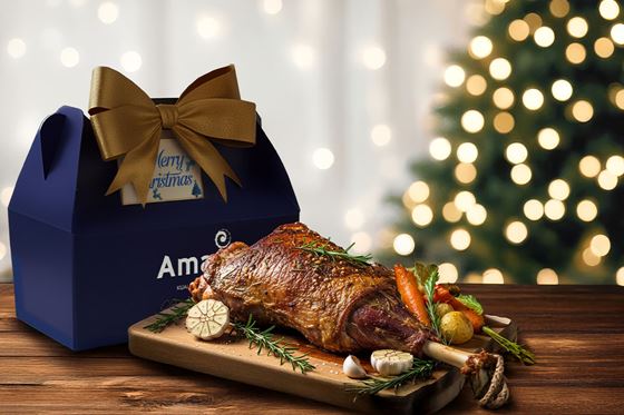 Festive Roasted Lamb Leg - Amari Kuala Lumpur