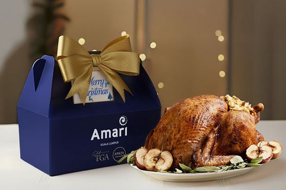 Festive Roasted Whole Turkey - Amari Kuala Lumpur