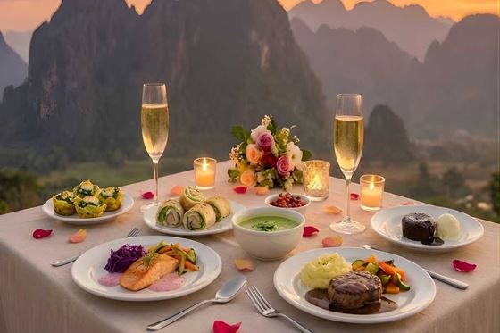 Romance on the Terrace - 萬榮阿瑪瑞度假酒店