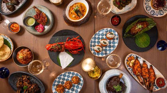 Various Dishes at NILA