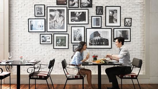 Indoor seating area at Prego Bangkok