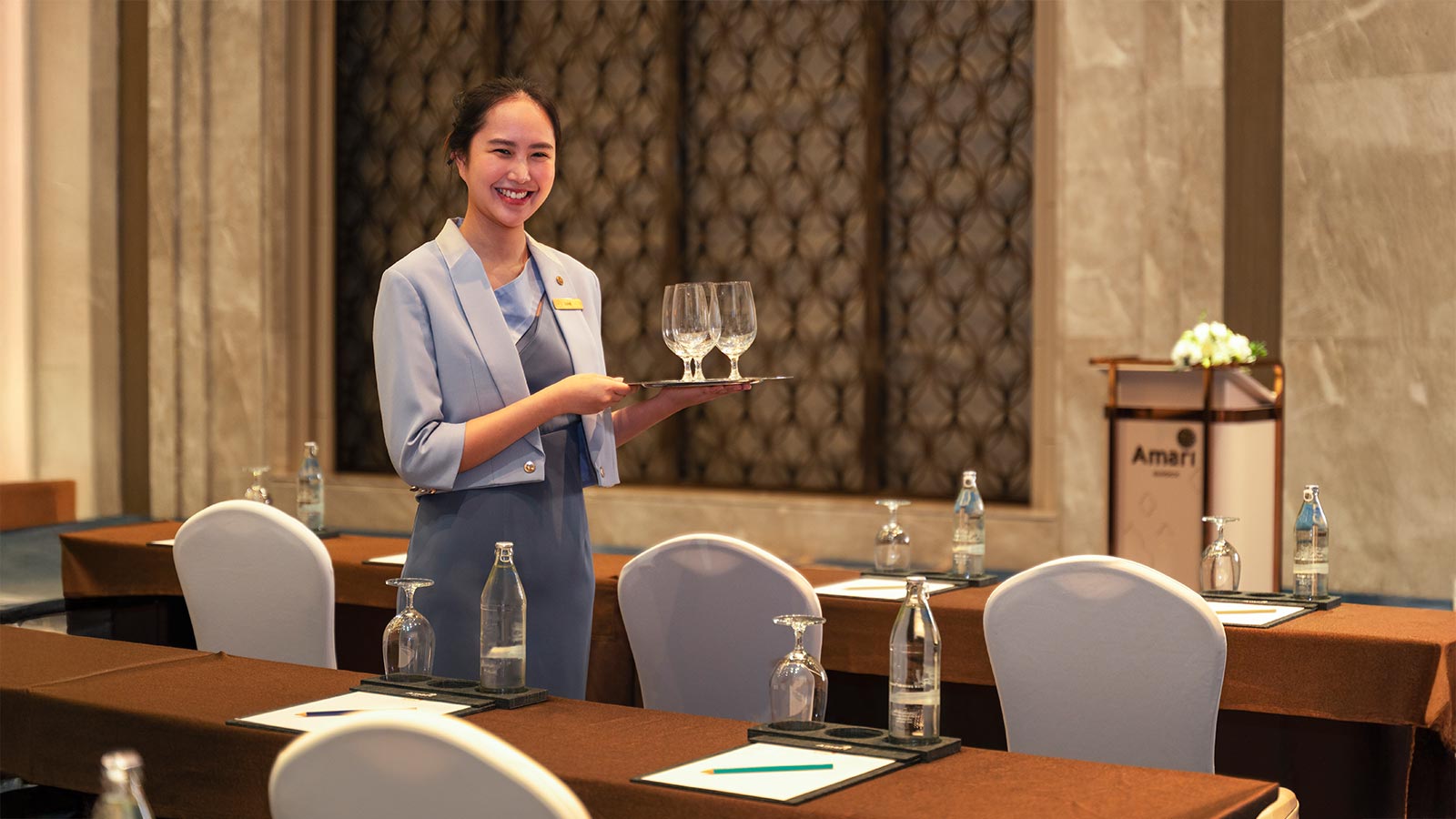 Banglumpoo Meeting Room - U Shape with Screen Setup - אמארי ווטרגייט בנגקוק (Amari Watergate Bangkok) Banglumpoo Meeting Room - U Shape with Screen Setup - אמארי ווטרגייט בנגקוק (Amari Watergate Bangkok)