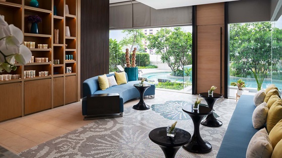 Breeze Spa - Reception Lounge with Pool View - אמארי ווטרגייט בנגקוק (Amari Watergate Bangkok)
