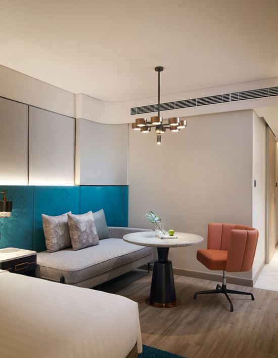 Sitting Area in Club Premier