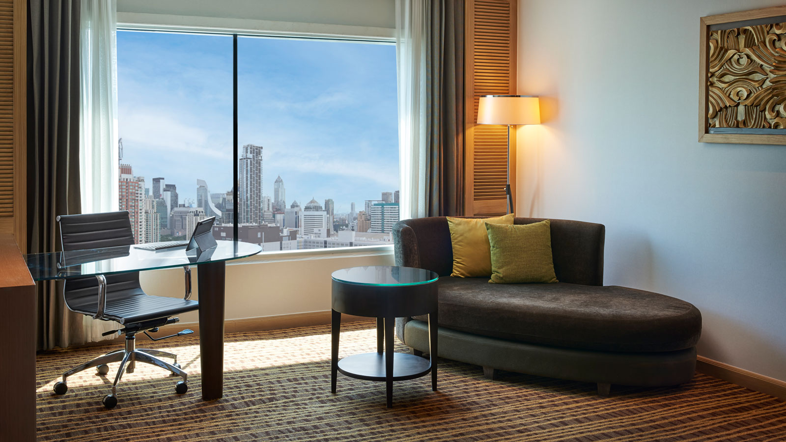 Living Area in Grand Deluxe - Amari Bangkok