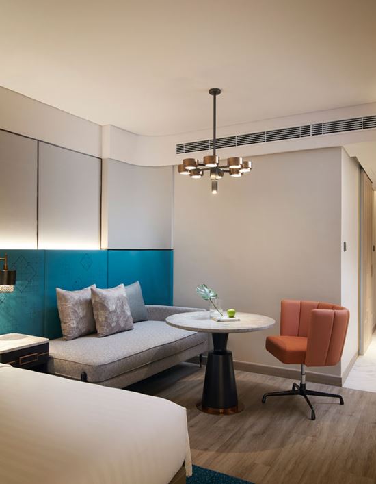 Living Area in Premier King Living Area in Premier King