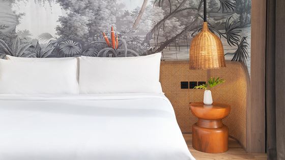 Deluxe Garden View - King Bed Close Up - Amari Bangsaen
