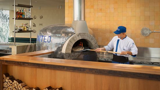 Prego Italian Restaurant - Pizza Preparation