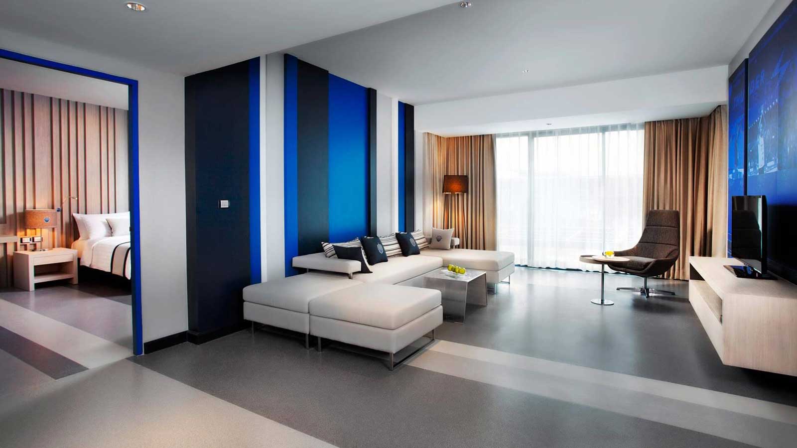 Living Room in Two Bedroom Suite - Amari Buriram United