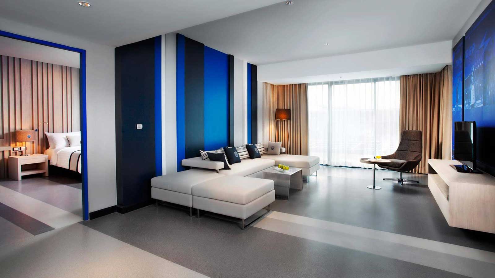 Living Room in Two Bedroom Suite - אמארי בורירם יונייטד (Amari Buriram United)