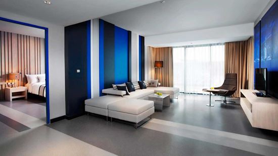 Living Room in Two Bedroom Suite Living Room in Two Bedroom Suite
