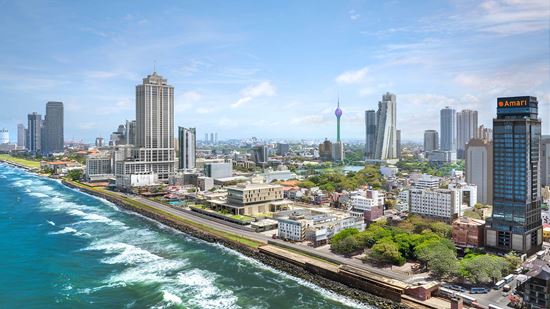 Landscape aerial view of Amari Colombo