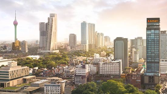 Landscape aerial view of Amari Colombo