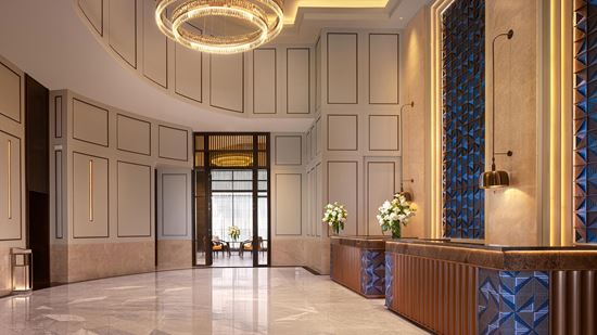 Lobby at Amari Colombo Sri Lanka