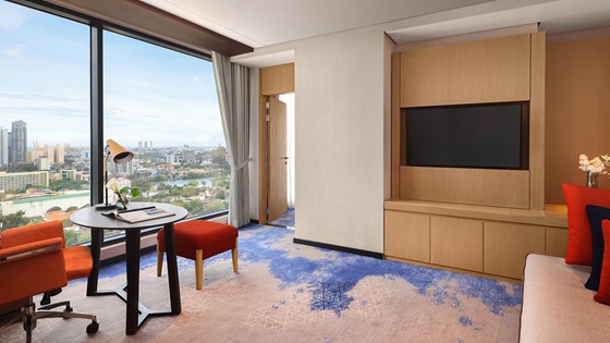 Executive Suite Ocean View - Bedroom - Amari Colombo