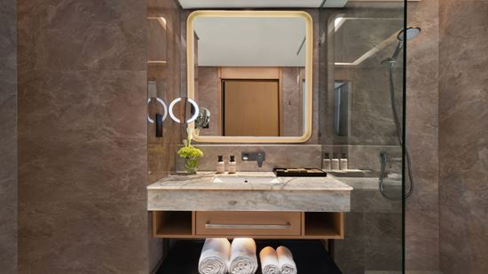 A bathroom of a room at Amari Colombo