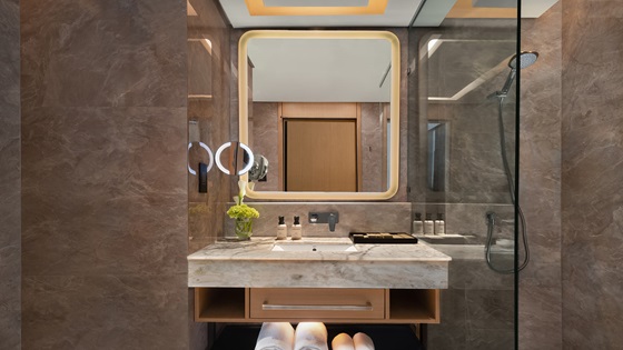 A bathroom of a room at Amari Colombo