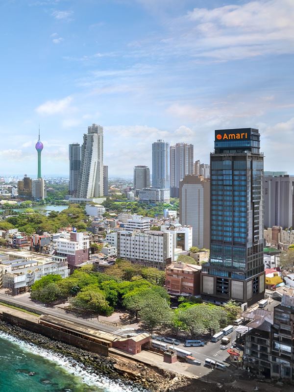 Landscape aerial view of Amari Colombo