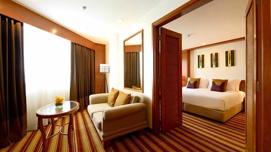 Living Area in Junior Suite - 아마리 돈 무앙 공항 방콕