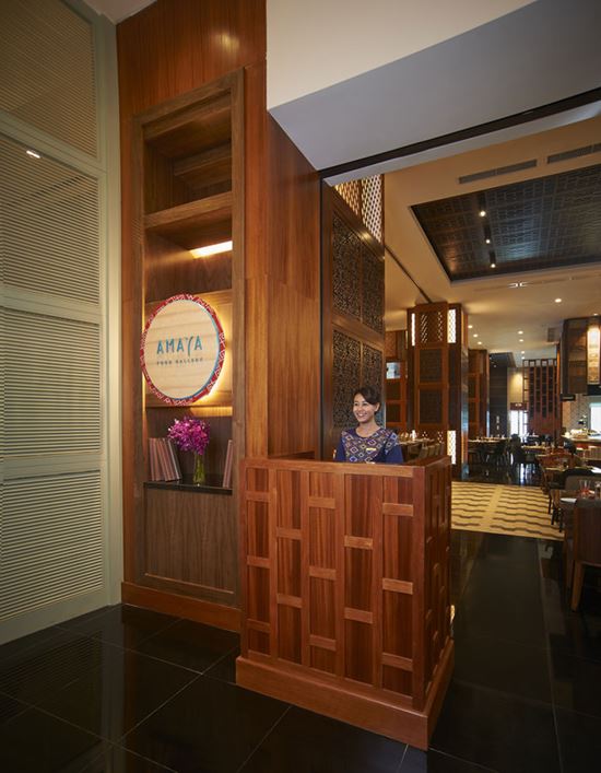 Amaya Food Gallery reception Amaya Food Gallery reception