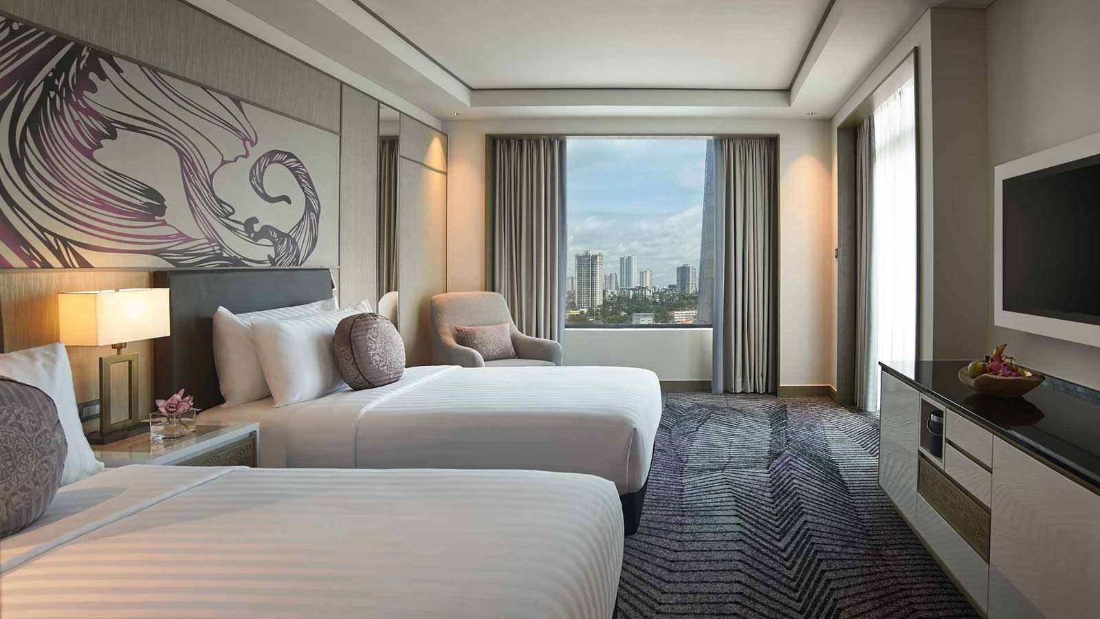 Grand Deluxe Twin - אמארי ג'והור בהרו במלזיה (Amari Johor Bahru)