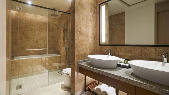 Bathroom in Junior Suite Bathroom in Junior Suite