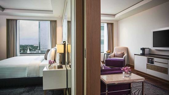 One Bedroom Suite and living room One Bedroom Suite and living room