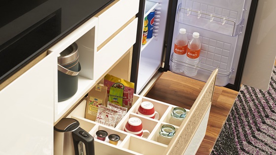 Mini Bars in One Bedroom Suite - Amari Johor Bahru