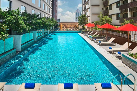Kolam renang - Amari Johor Bahru