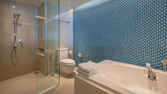 Bathroom in Junior Suite Ocean View Bathroom in Junior Suite Ocean View