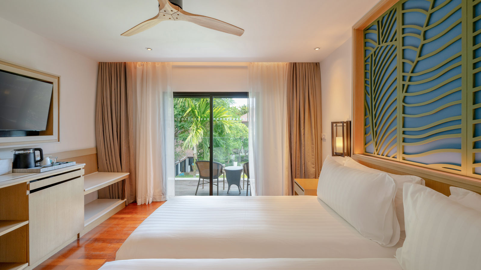 Secound bedroom in Two Bedroom Family Suite Beach Wing - 蘇梅阿瑪瑞度假酒店