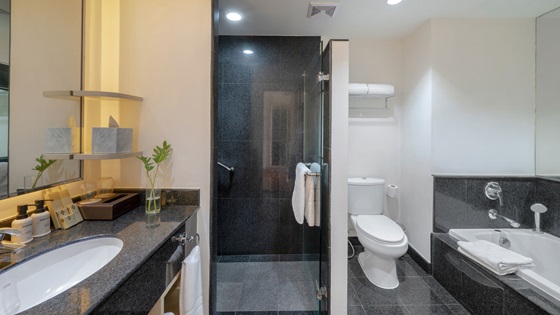 Bathroom in Superior Garden View - アマリ  コ サムイ
