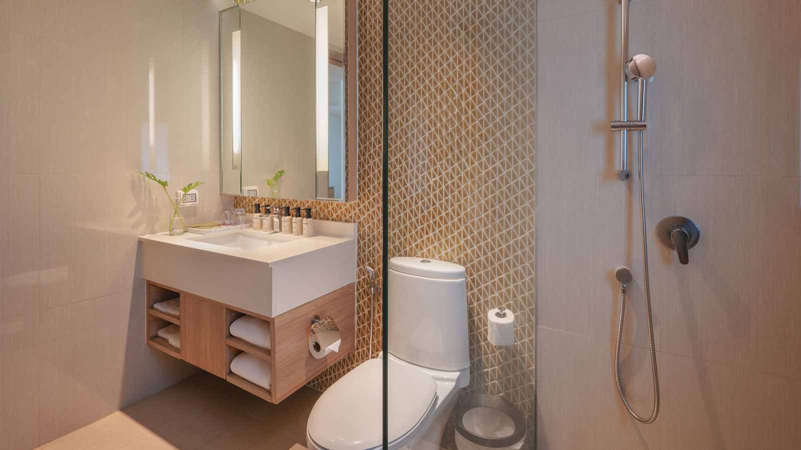 Bathroom in Two Bedroom Family Suite Pool View - อมารี เกาะสมุย