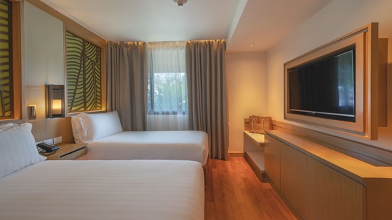 Second Bedroom in Two Bedroom Family Suite Pool View - アマリ  コ サムイ