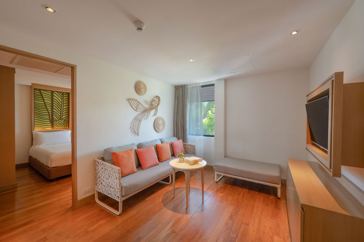 ห้องแฟมิลี่ สวีท 2 ห้องนอน พูล วิว - อมารี เกาะสมุย