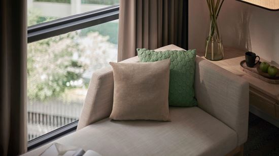 Living Area in Deluxe Twin Room