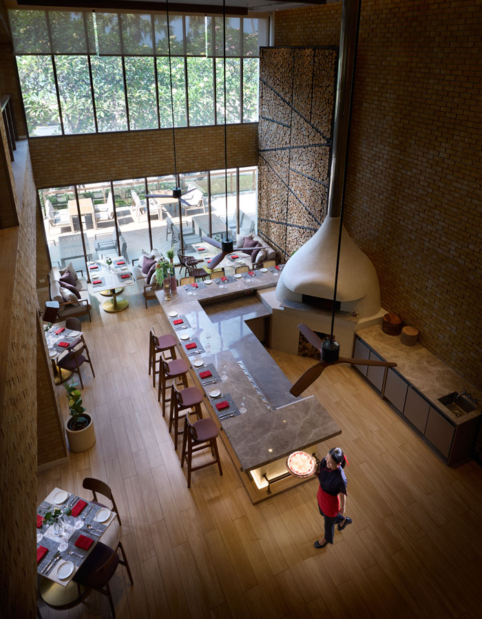 Interior View (Second Floor) - Prego Restaurant - 芭堤雅阿玛瑞度假酒店