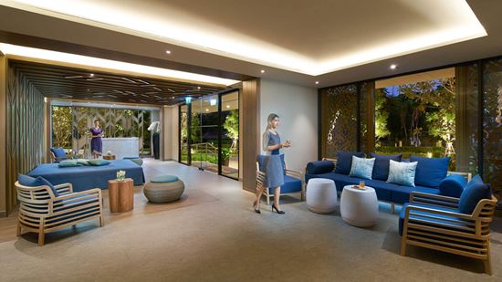Lobby at Amari Suites Lobby at Amari Suites