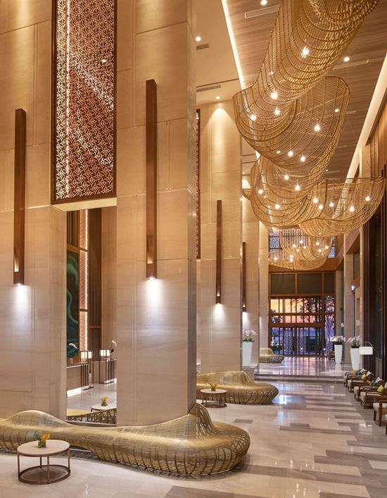 Lobby at Amari Tower Lobby at Amari Tower