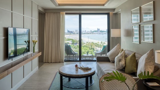 Sofa in Amari Suite - 芭堤雅阿瑪瑞度假酒店