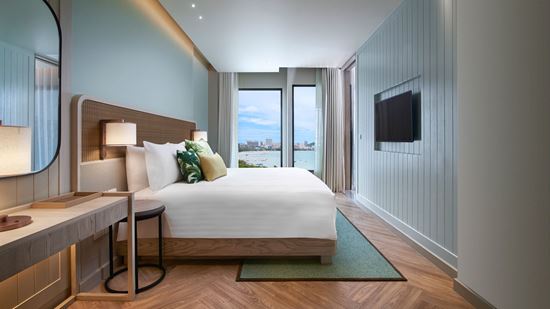 Master bedroom in Club Amari Suite