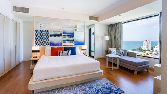 Club Executive Ocean Family Suite Bedroom - 芭堤雅阿瑪瑞度假酒店