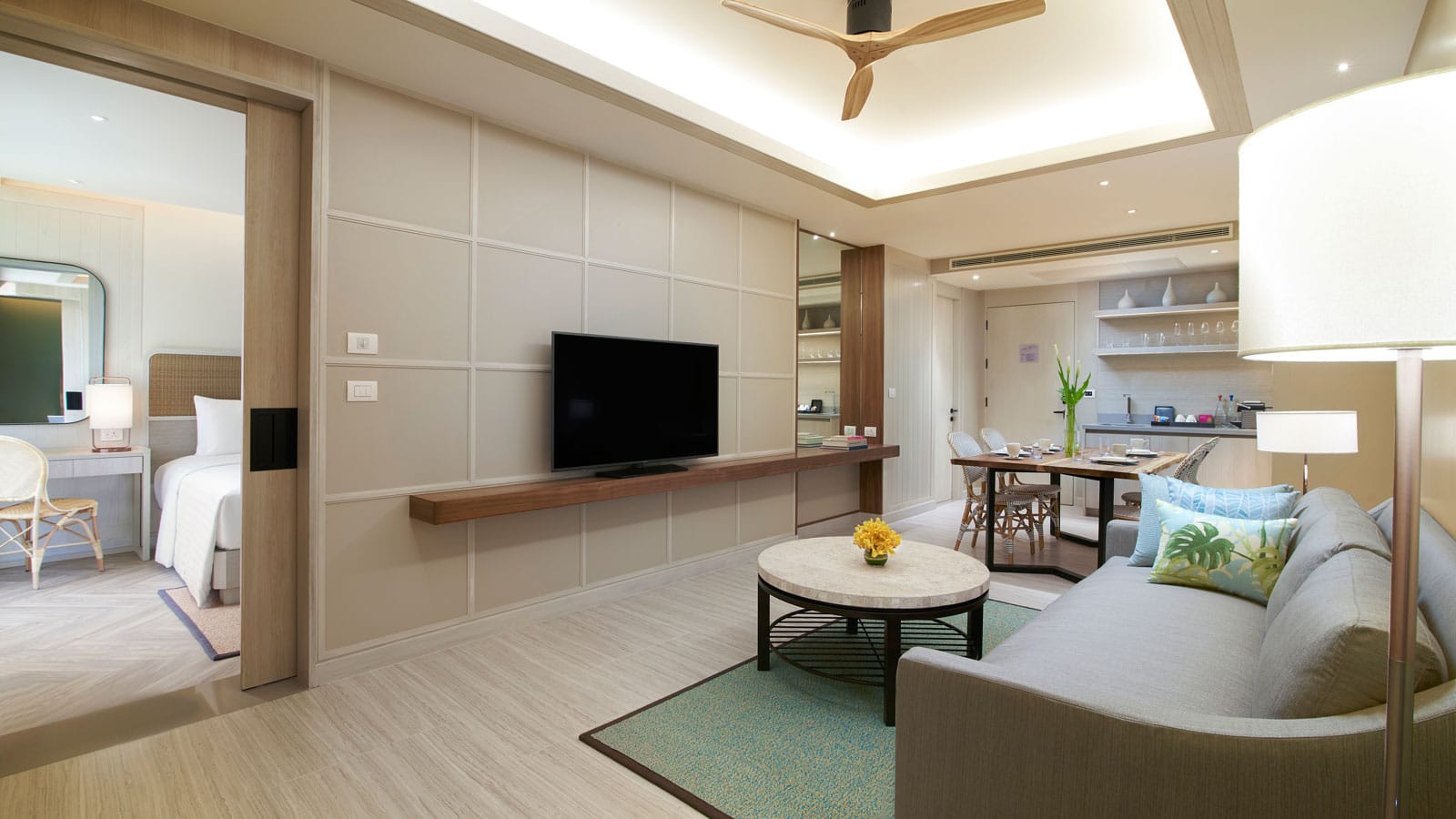 Living area in Grand Amari Suite Poolside - 芭堤雅阿玛瑞度假酒店