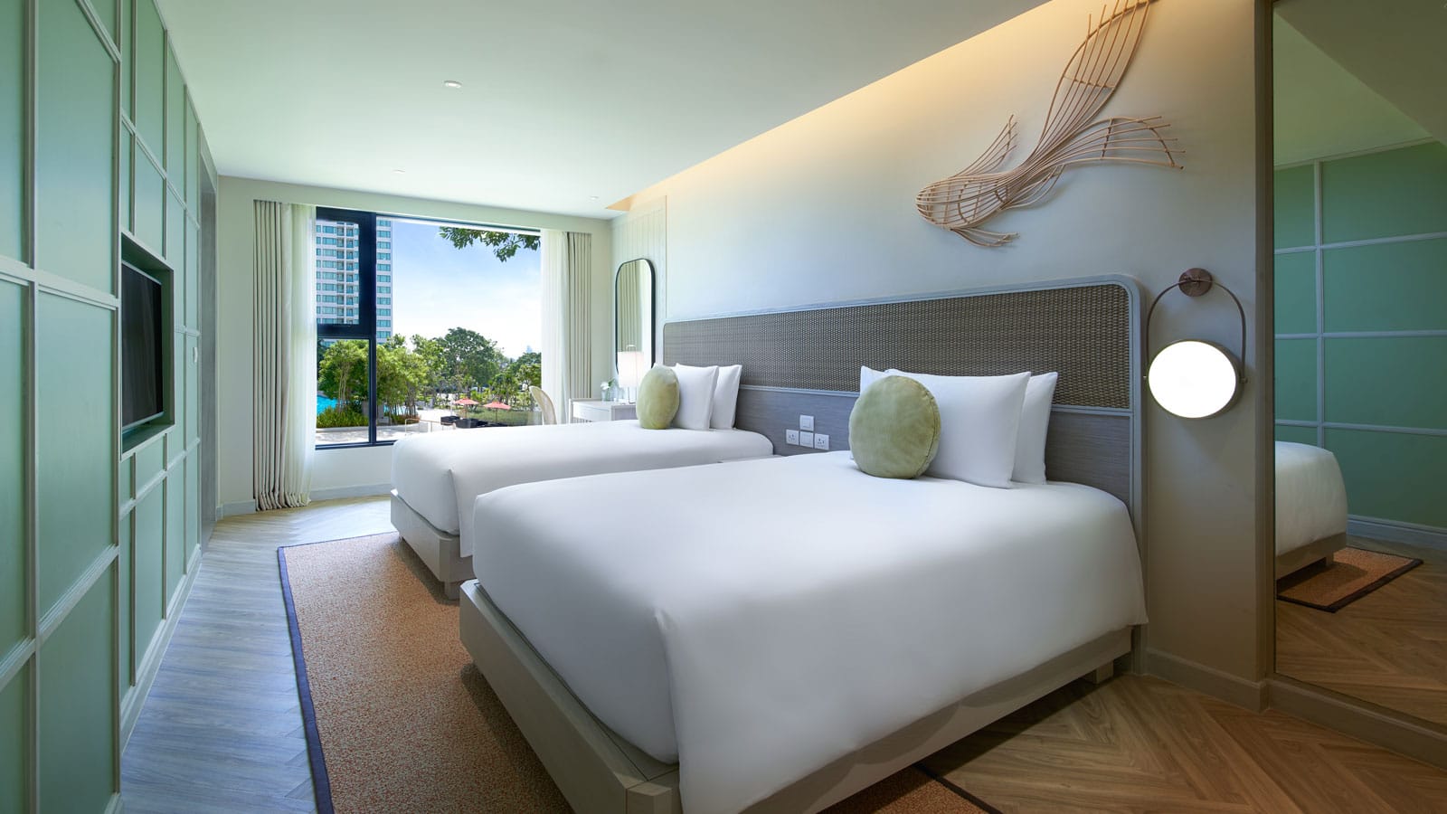 Second bedroom in Grand Amari Suite Poolside - 芭堤雅阿玛瑞度假酒店