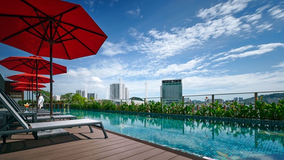 Outdoor Saltwater Swimming Pool - Amari SPICE Penang