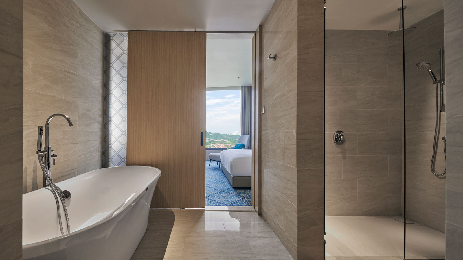 One Bedroom Suite Bathroom - Amari SPICE Penang