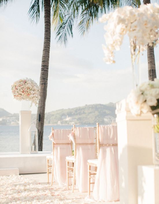 Seating arrangement for wedding