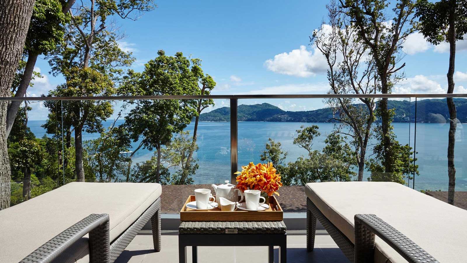 View in Club Two Bedroom Suite Ocean View Balcony - Amari Phuket