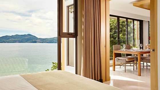 View in Club Two Bedroom Suite Ocean View - Amari Phuket